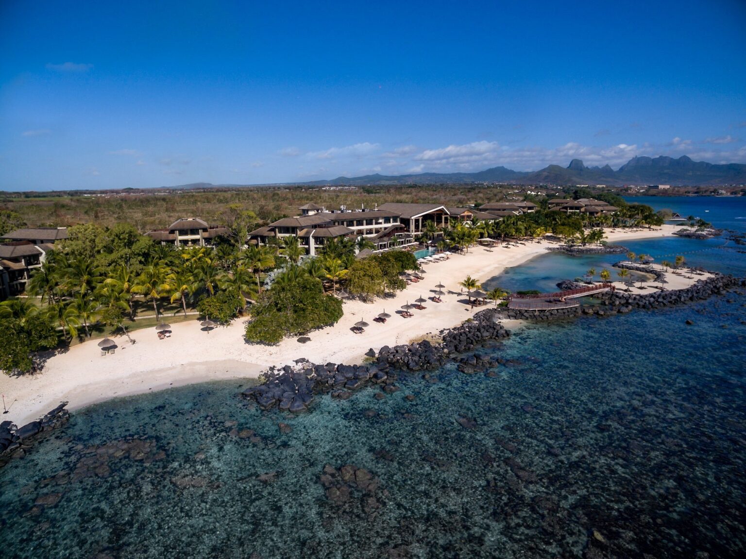 Intercontinental Hotel Beachfront Aerial Image